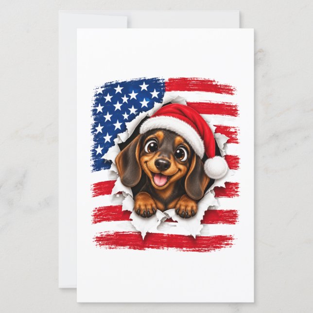 Dachshund Natal Americano (Frente)