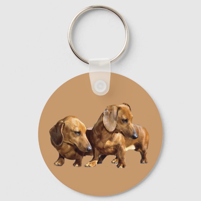 Dachshund Smoothies Chaveiro (Frente)