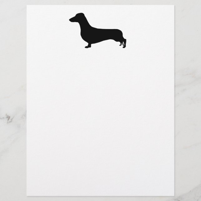 Dachshund Stationery (Frente)