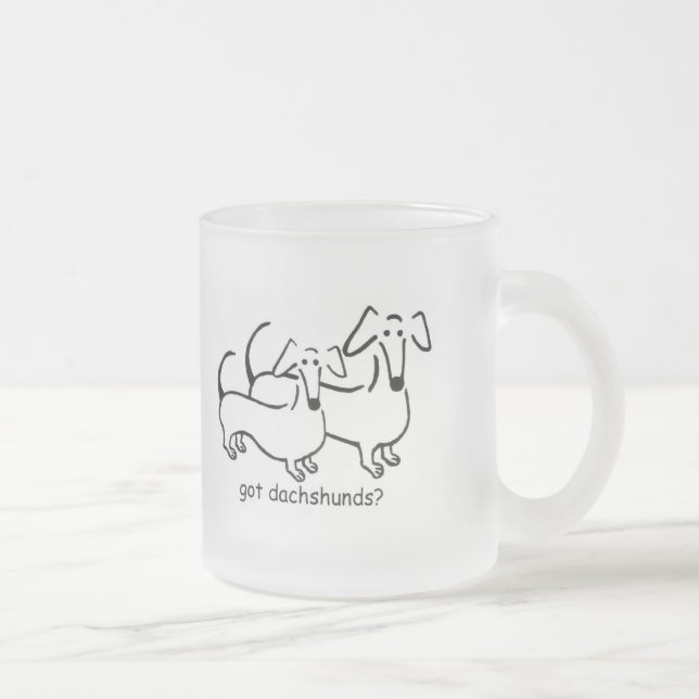 dachshunds obtidos? Caneca do fosco (Direita)