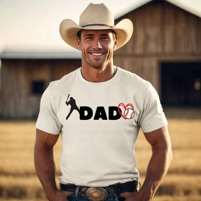 Dad baseball t-shirt (Criador carregado)