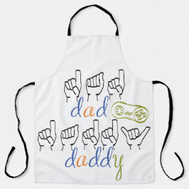 dad, daddy in sign language
