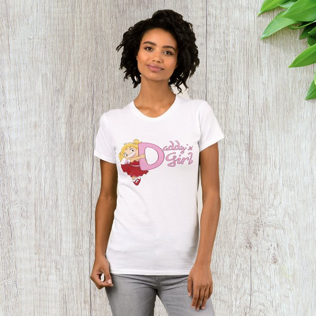 Daddys Girl Womens T-Shirt (Criador carregado)