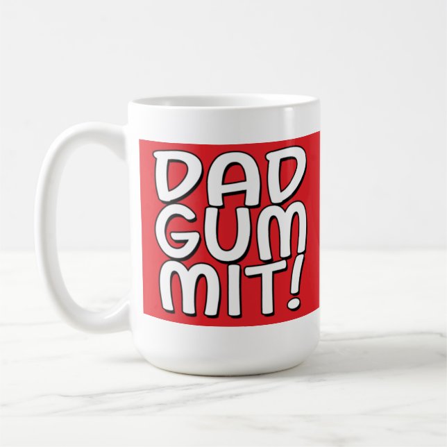 Dadgummit! Caneca de café (Esquerda)