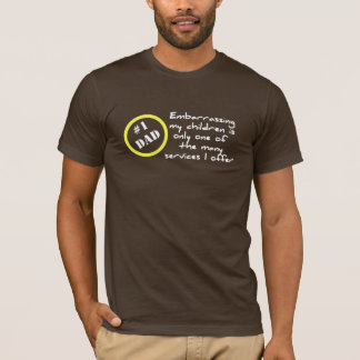 Dadism engraçado, o melhor t-shirt do pai