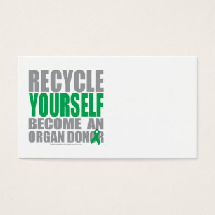 Dador de órgãos do reciclar você mesmo