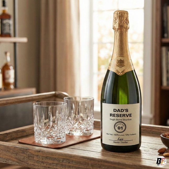 Dad's Reserve | Modern Bourbon Parody Funny (Criador carregado)