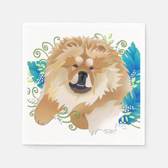 DAEJA VU Chow - guardanapos de papel (Frente)