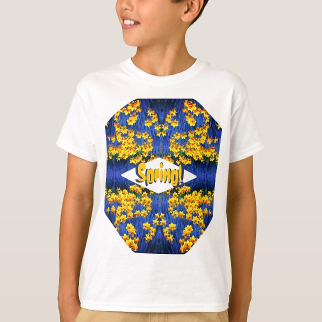 Daffodil Primavera Fantasy T-Shirt (Frente)