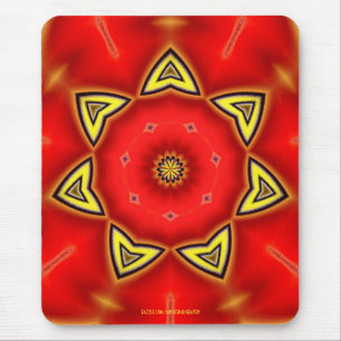 Daffodil vermelho Mousepad