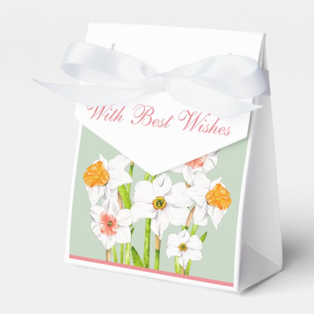 Daffodils em uma caixa de favor (Frente)