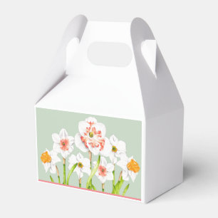 Daffodils em uma caixa de favoritos variável