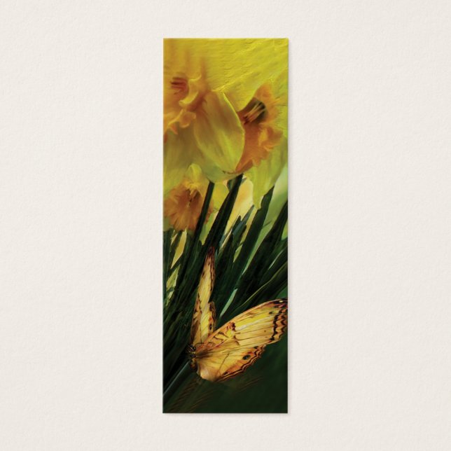 Daffodils - Primeira Flor Do Marcador De Primavera (Frente)