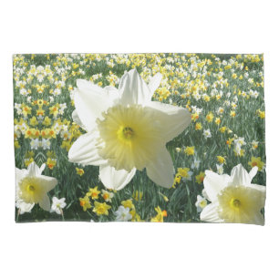 Daffodils Spring Flowers Caso De Travesseiro De Ca