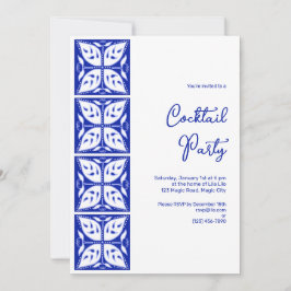 Dahlia Buds Convite de festas Personalizado