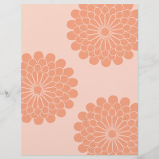Dahlia Pattern Double Sided