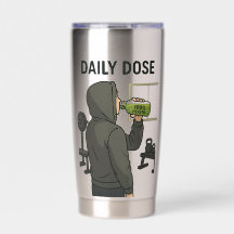 Daily Dose Travel Tumbler | Add Text/Name