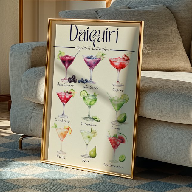 Daiquiri Impressão | Trendy Wall Art (Criador carregado)