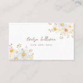 Daisies cartão de visita