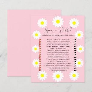 Daisies - chá de bebê mamãe ou papai