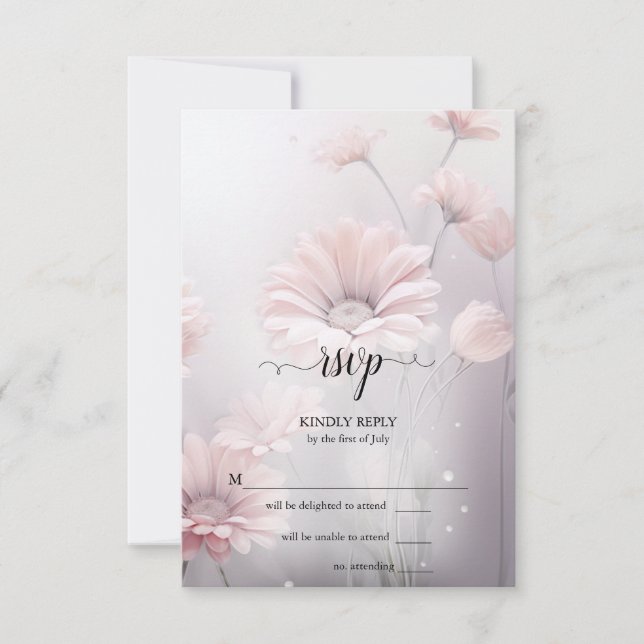 Daisies Elegantes Elegantes de RSVP (Frente)