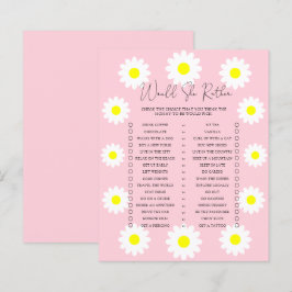 Daisies - Jogo de baby shower 'O que ela preferiri