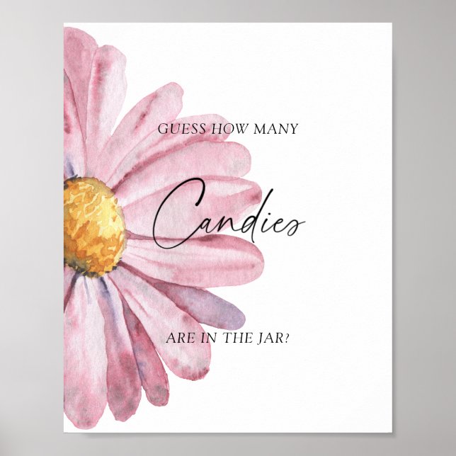 Daisy, adivinhe quantas doces Poster (Frente)