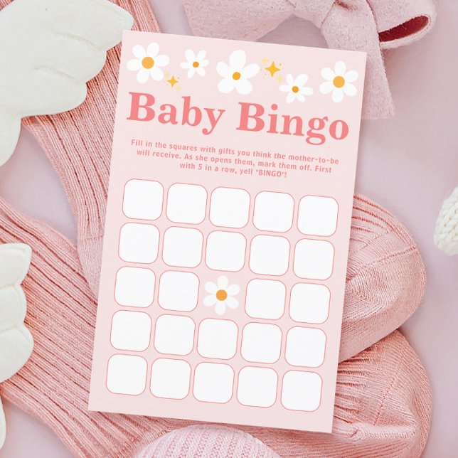 Daisy Baby In Bloom Primavera Bingo Game (Criador carregado)
