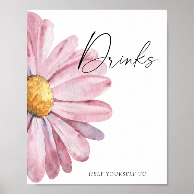 Daisy - Bebidas Poster (Frente)