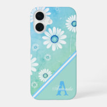 Daisy Blooms: Padrão Floral Minimalista