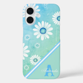 Daisy Blooms: Padrão Floral Minimalista