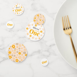 Daisy Boho Floral primeiro aniversario