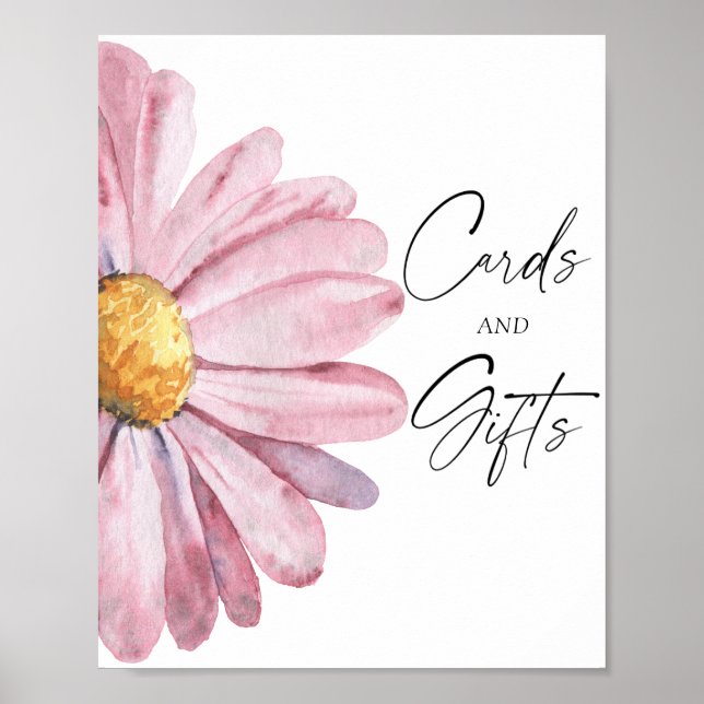 Daisy - CARDS AND GIFTS Poster (Frente)