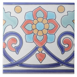 Daisy Cerâmica Azulejo Stair Risers