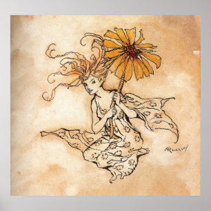 Daisy Fairy - Poster