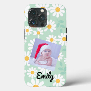 Daisy floral boho retro foto I Capa de telefone