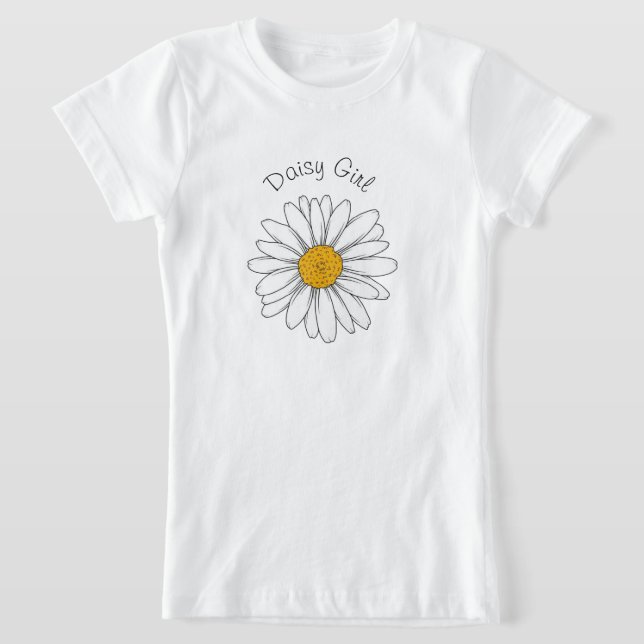 Daisy Flower Girls T-Shirt (Postura )