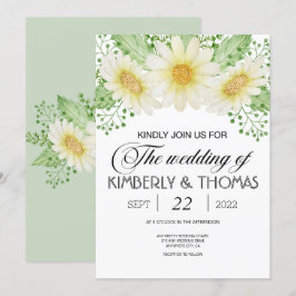 Daisy Flowers Watercolor Weditation