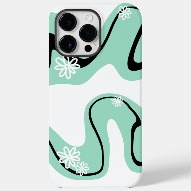 Daisy Groove em Mint Green, Black and White (Verso)