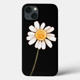 Daisy - Ilustração Rústica de Flor Selvagem