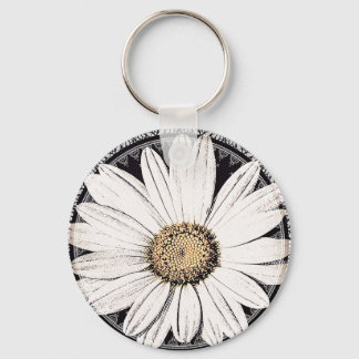 Daisy Mae Button Chaveiro
