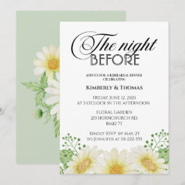 Daisy na noite anterior ao convite de janto de ens