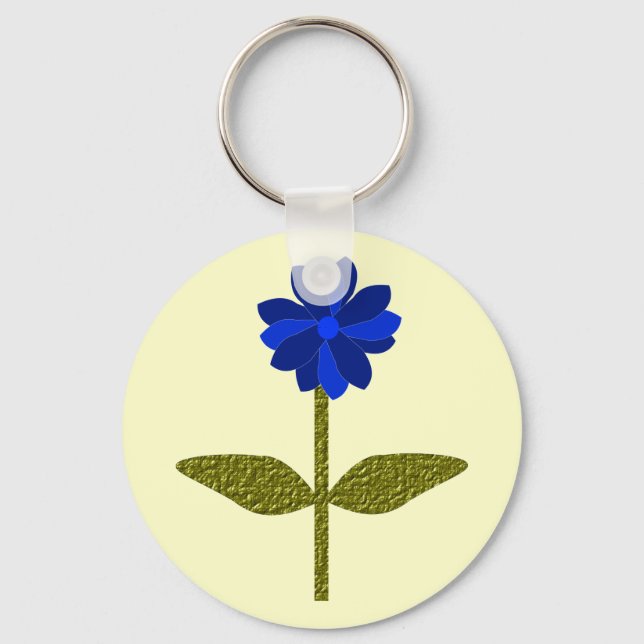 Daisy Ocean Blue Chaveiro (Frente)