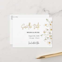 Daisy primavera blooms salve o cartão postal