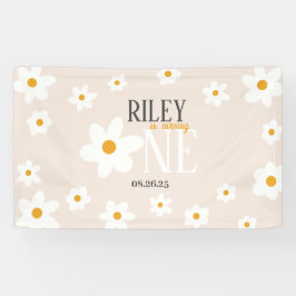 Daisy primeiro aniversario Banner
