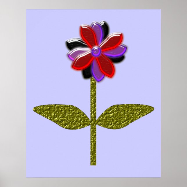 Daisy Shining Plastic Impressão (Frente)