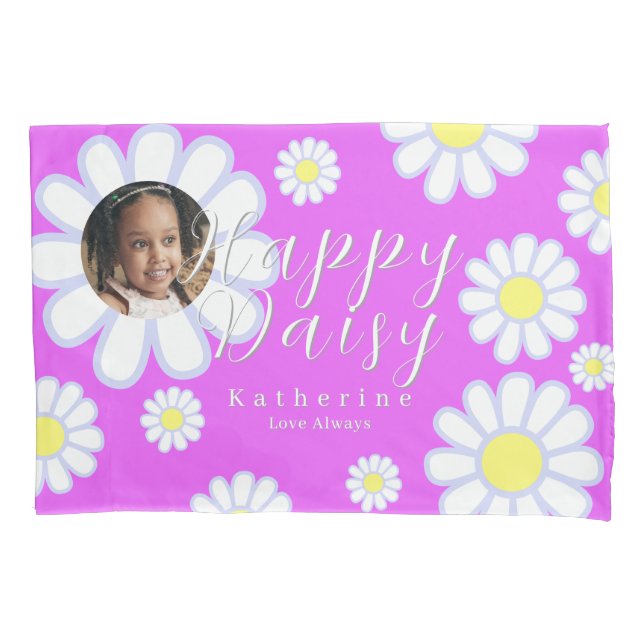 Daisy Simple Photo Violet (Frente)