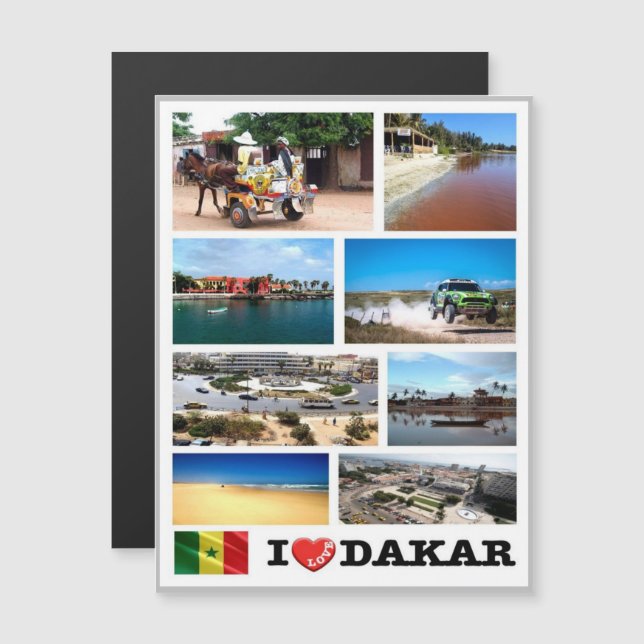 Dakar I Love - Senegal - (Frente/Verso)
