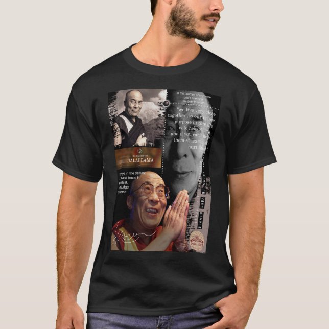 dalai lama camiseta essencial (Frente)