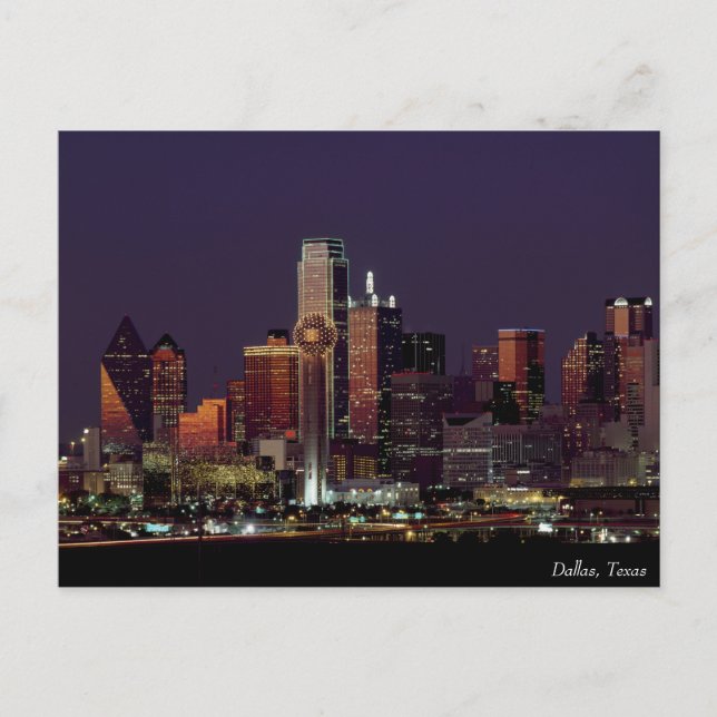 Dallas, cartão postal do Texas (Frente)